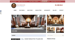 Desktop Screenshot of holyredeemerbray.ie